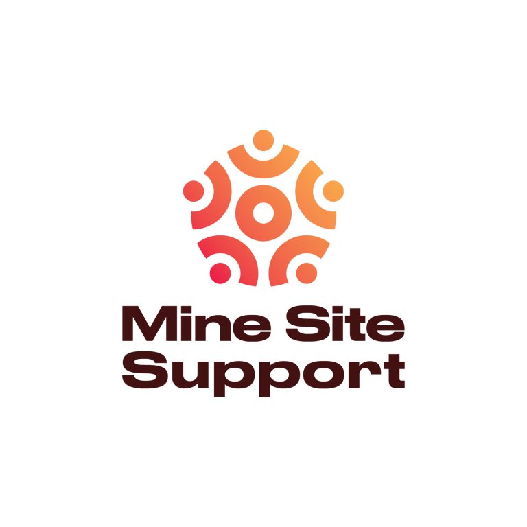 Mine Site Support logo design
